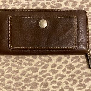 Coach Textured Leather Wallet